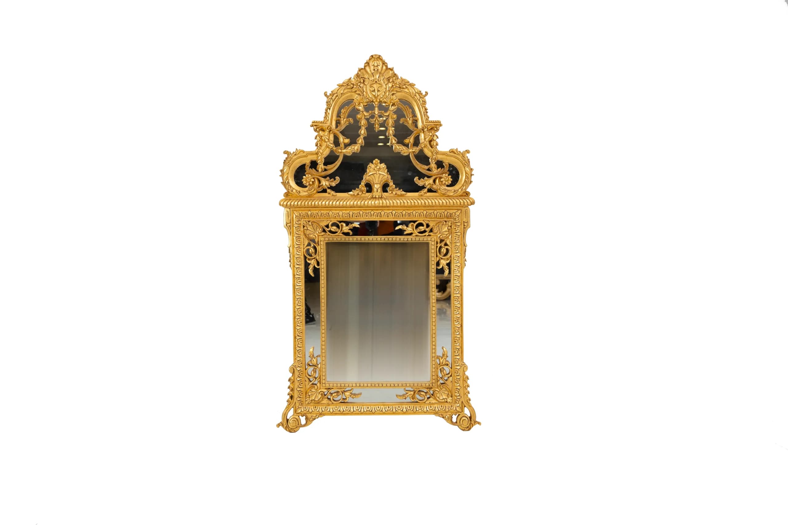 Gold Crown Mirror