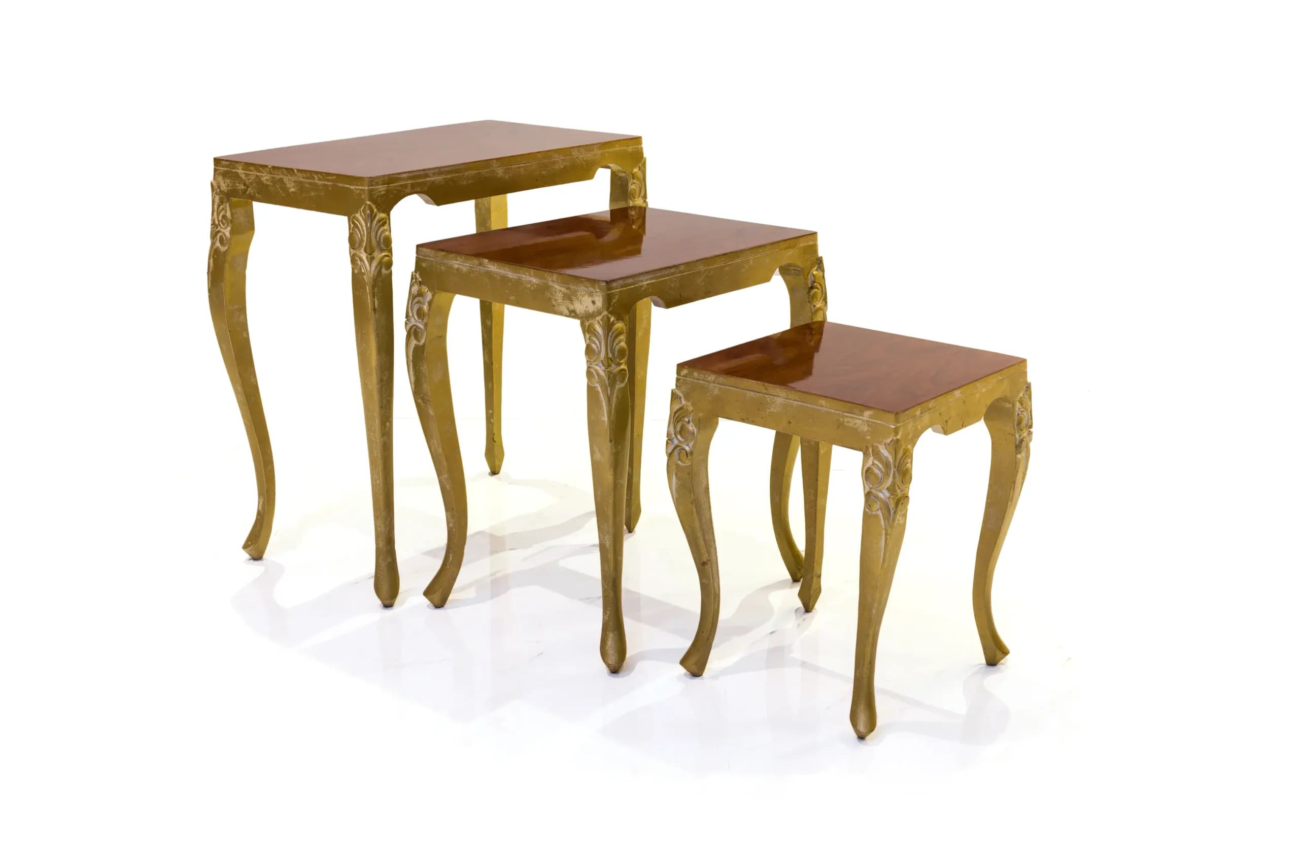 Chalky Gold Nest Table